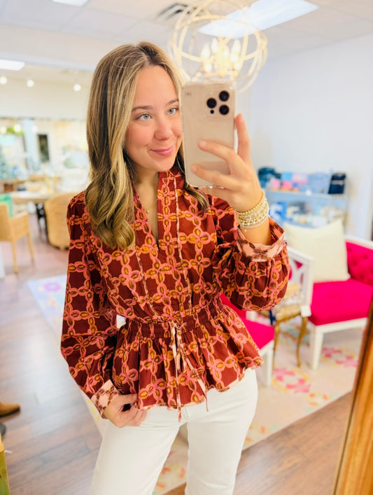 The Palo Printed Top