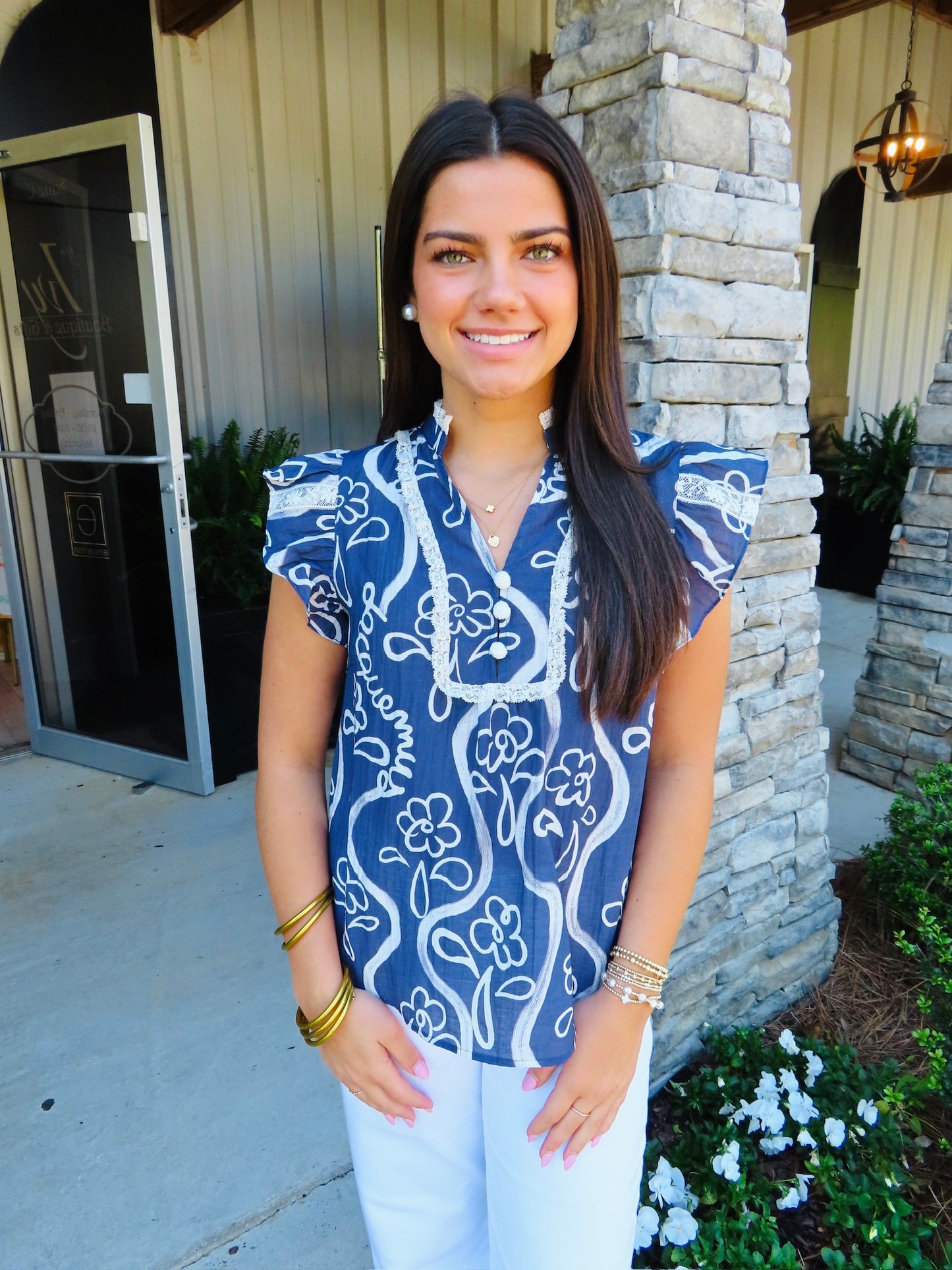 The Lannie Lace Top