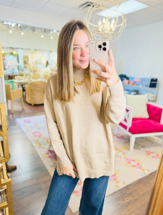 The Deena Drop Shoulder Sweater