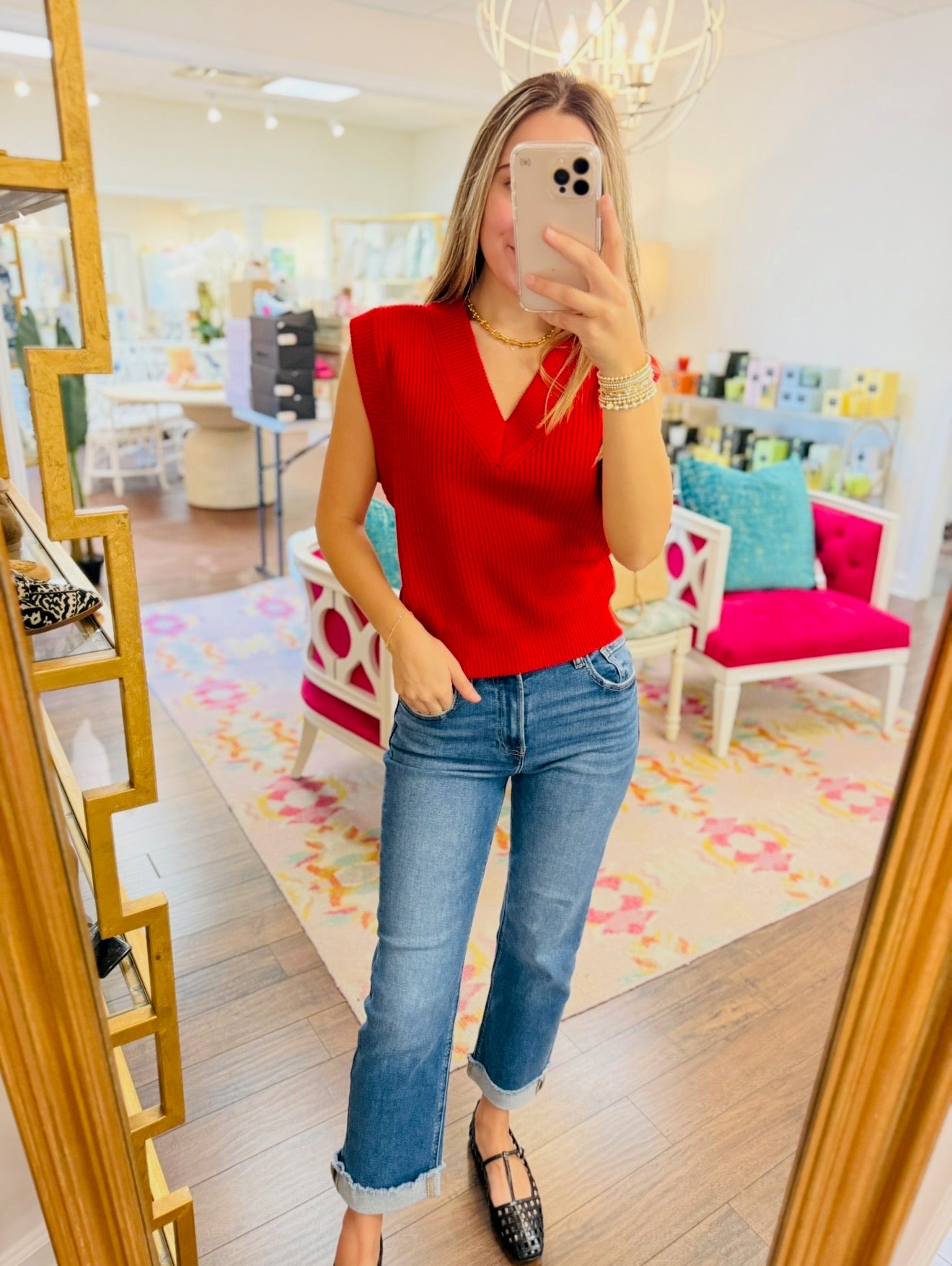 The Veya V-Neck Vest