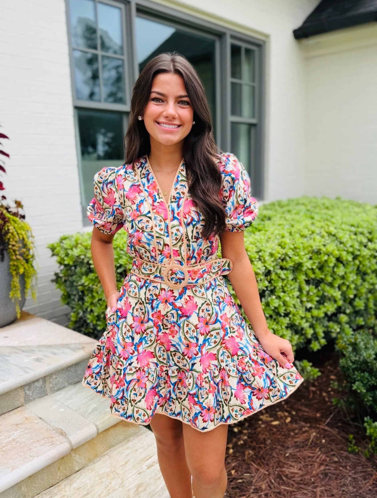The Brynn Belted Dress