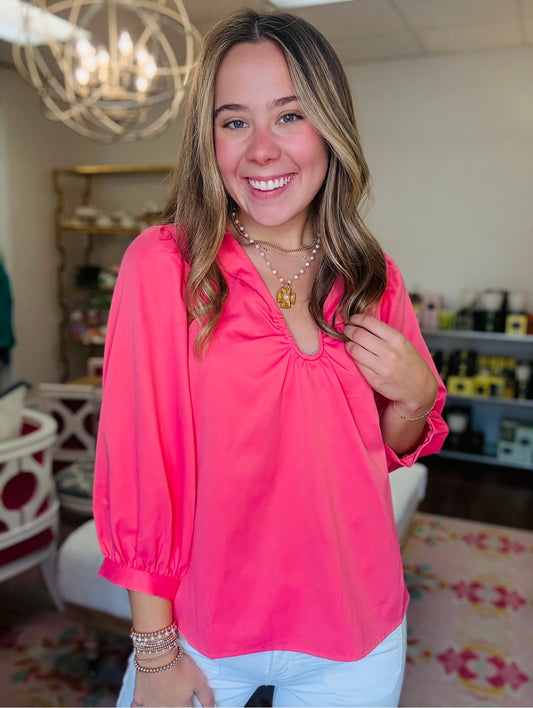 CROSBY/ Alexis Top/ Wild Rose