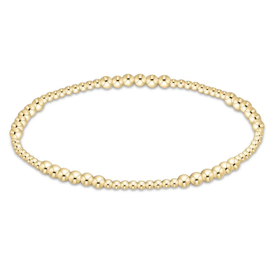 ENewton/ Blissful Gold 3MM Bracelet