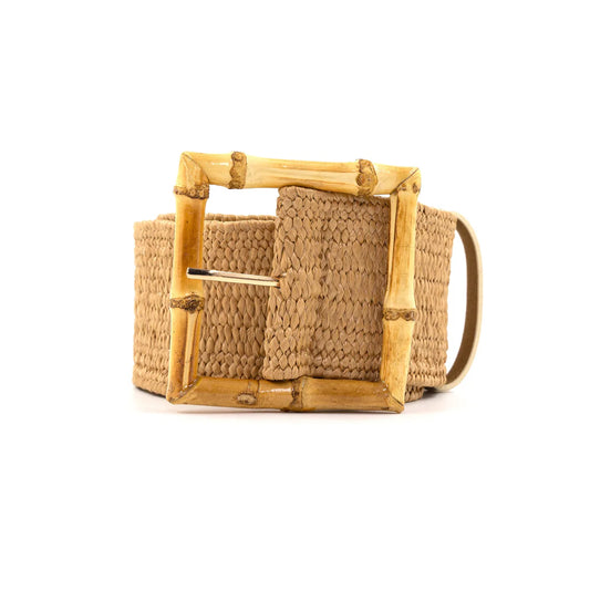 The Bimi Bamboo Belt/ Khaki
