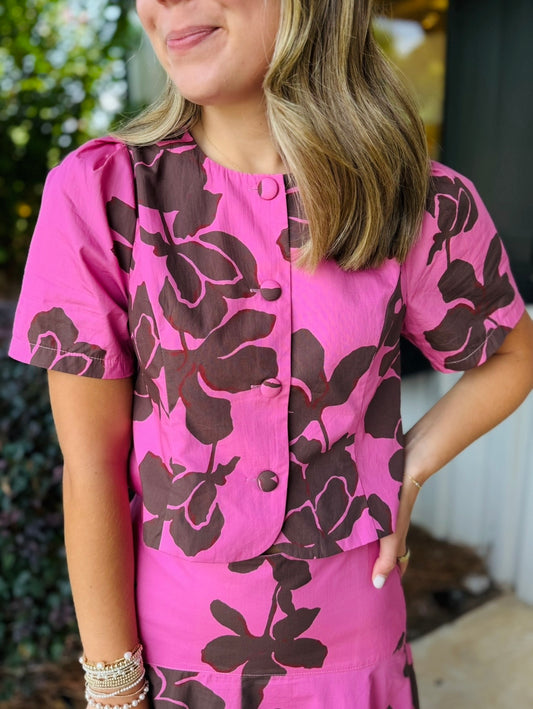 The Fallyn Floral Top