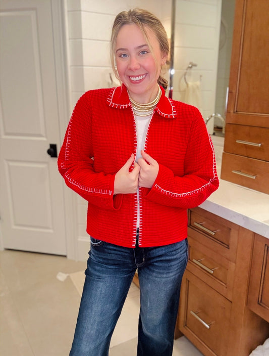 The Reggie Ribbed Cardigan