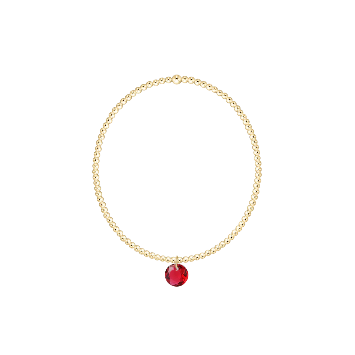 ENewton/ Classic Gold 2MM Bracelet-Reflection Small Charm-07
