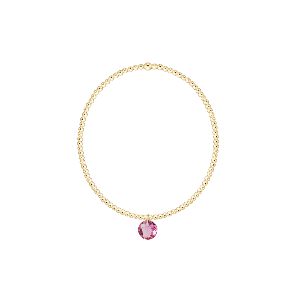 ENewton/ Classic Gold 2MM Bracelet-Reflection Small Charm-10