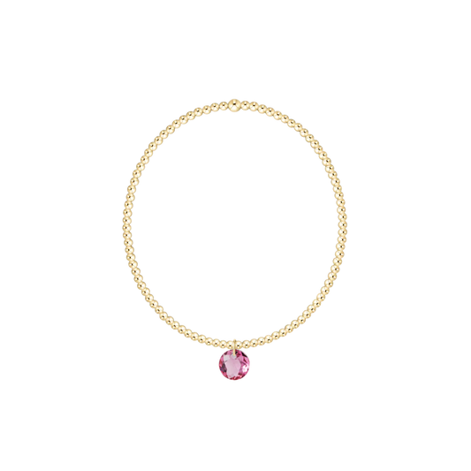 ENewton/ Classic Gold 2MM Bracelet-Reflection Small Charm-10