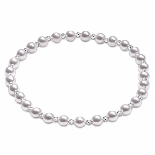 ENewton/ Grateful Pearl 4MM Sterling Bracelet