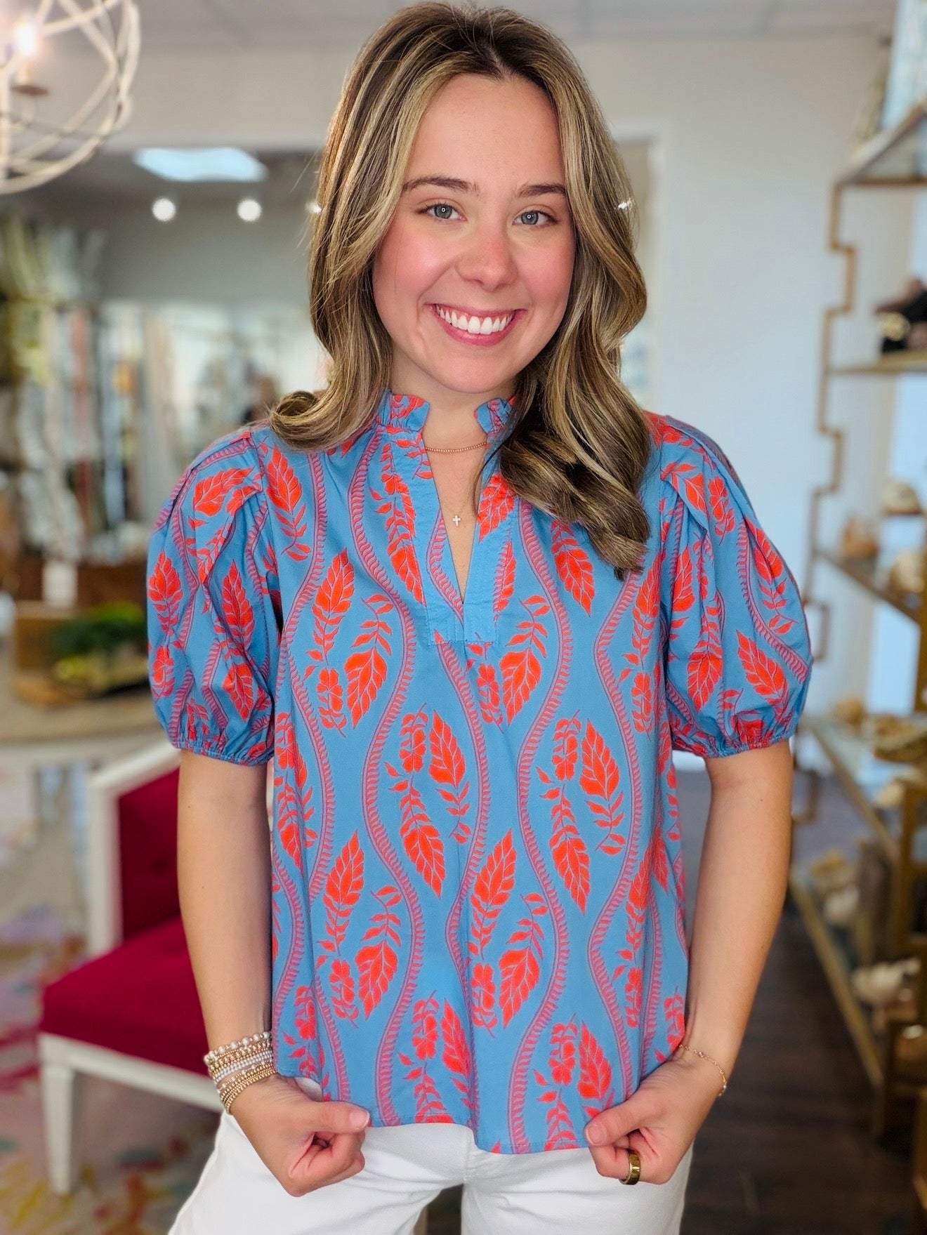 The Benton Botanical Blouse