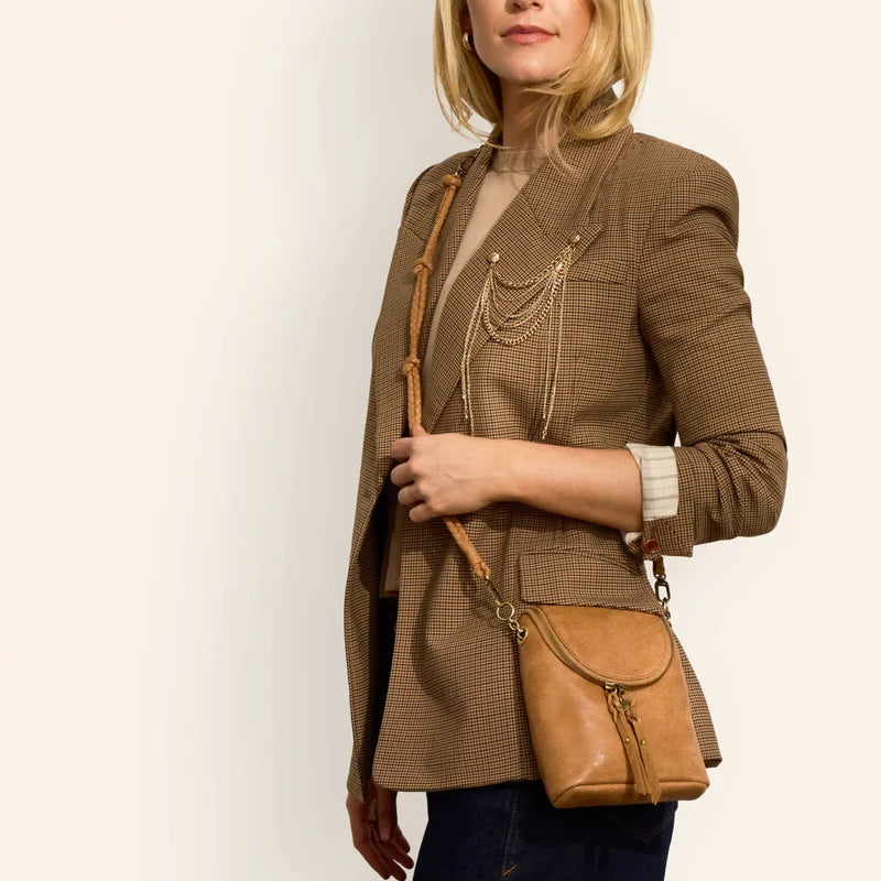 HOBO/ The Fern Duo Crossbody/ Whiskey