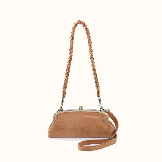HOBO/ The Alba Frame Small Shoulder Bag/ Buffed Whiskey