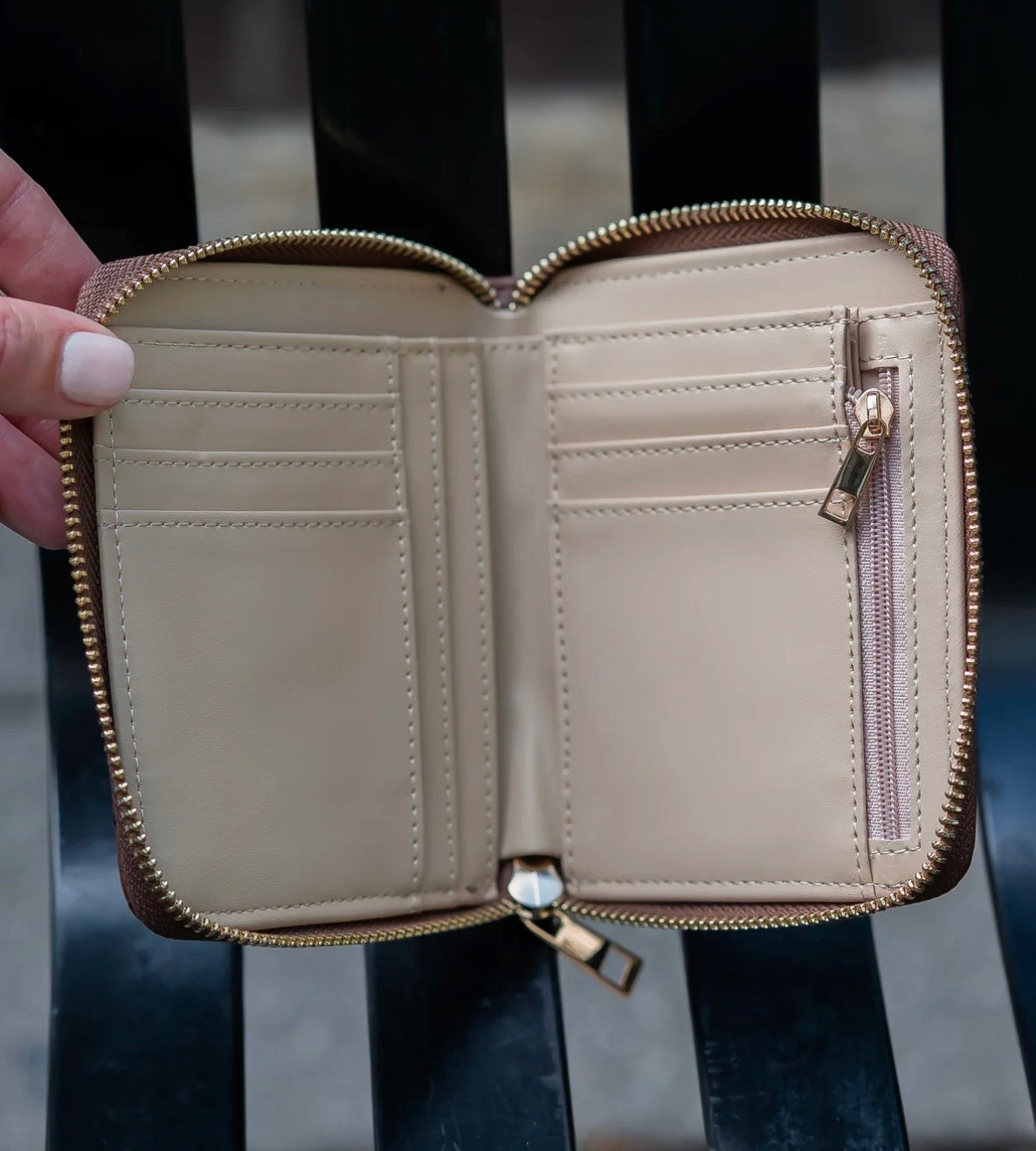 The Blakely Wallet/ Chocolate EO
