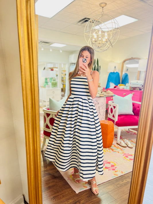 The Coastal Blue Midi Dress