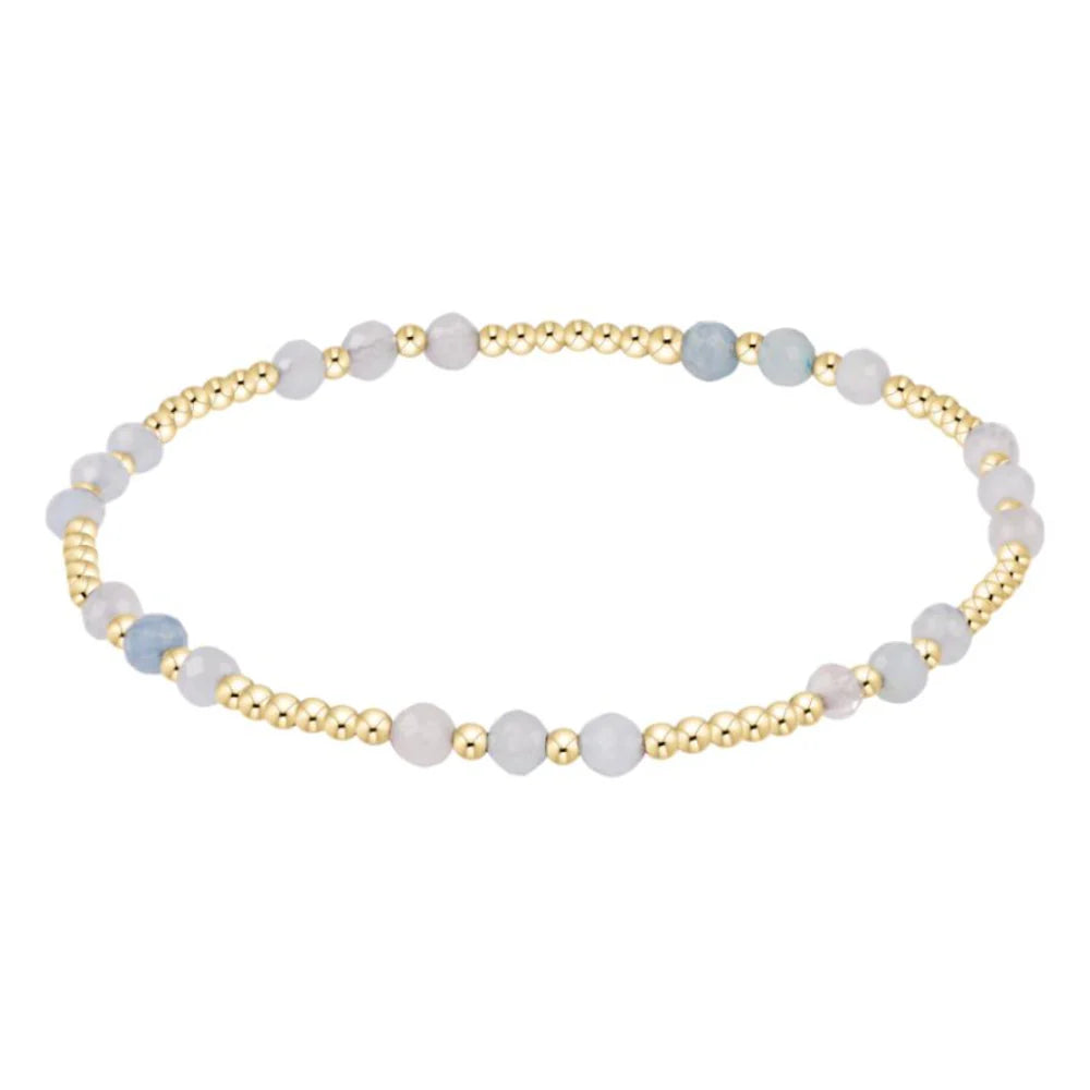 ENewton/ Joy Gem 3MM Bracelet-Aquamarine