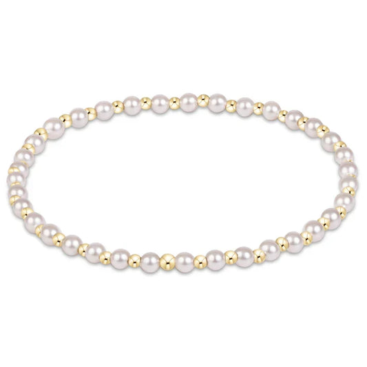ENewton/ Grateful Pearl 3MM Bracelet