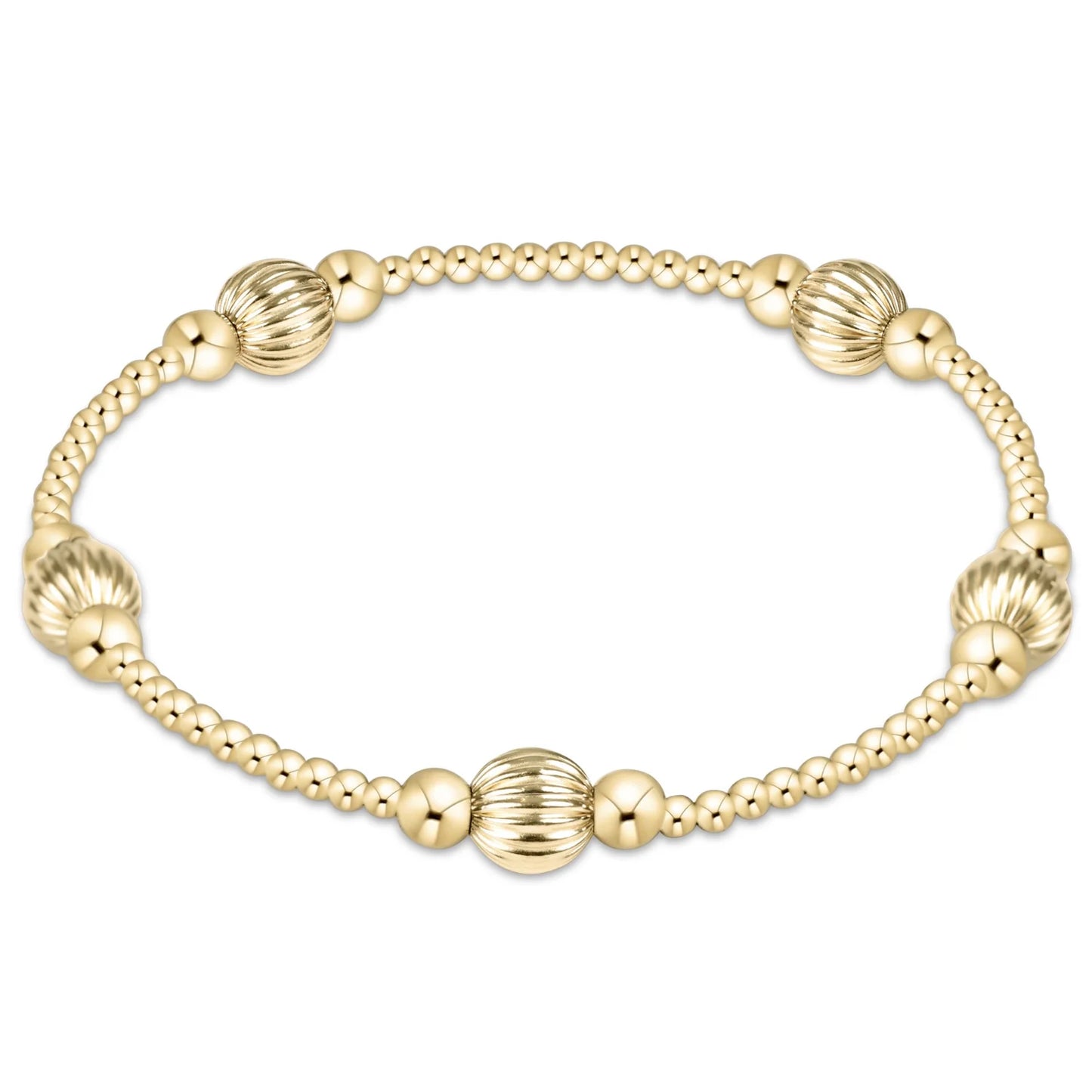 ENewton/ Purpose Dignity 6MM Bead Bracelet-Gold