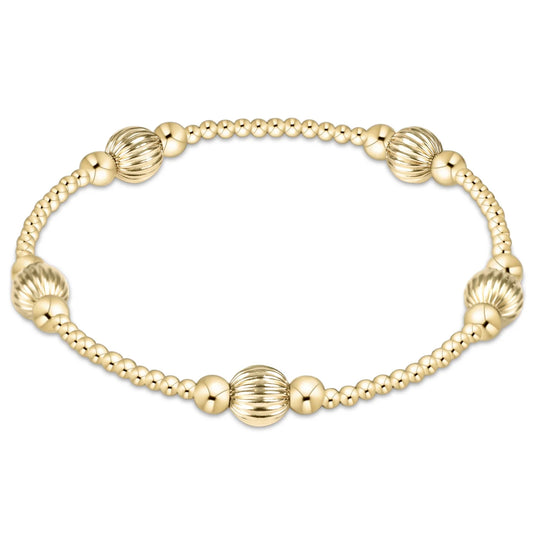 ENewton/ Purpose Dignity 6MM Bead Bracelet-Gold