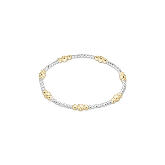 ENewton/ Purpose Gold 4MM Bead Bracelet-Mixed Metal