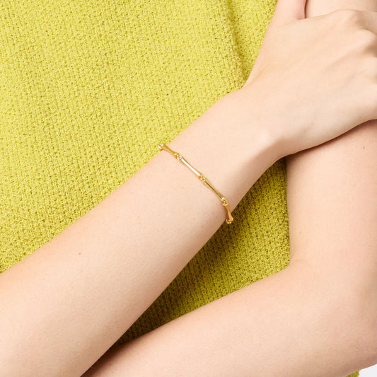 Julie Vos/ Bamboo Bracelet/ Gold