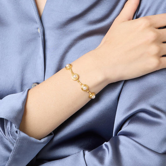 Julie Vos/ Bamboo Pearl Bracelet
