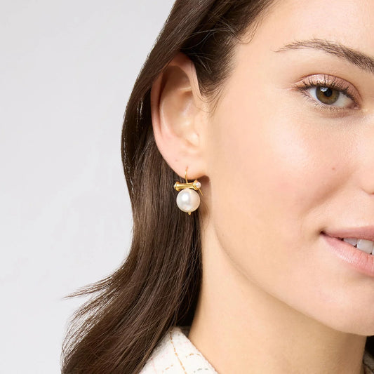 Julie Vos/ Bamboo Pearl Earring