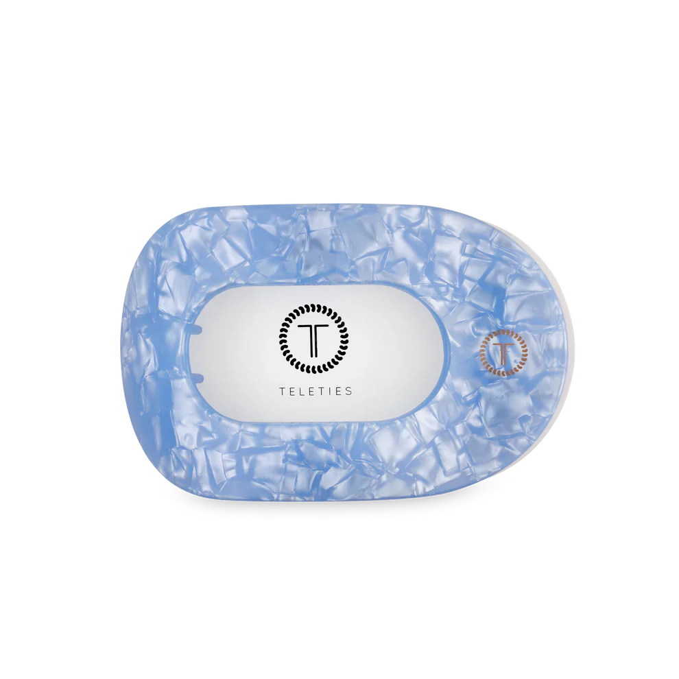TELETIES/ Flat Round Hair Clip/ Small