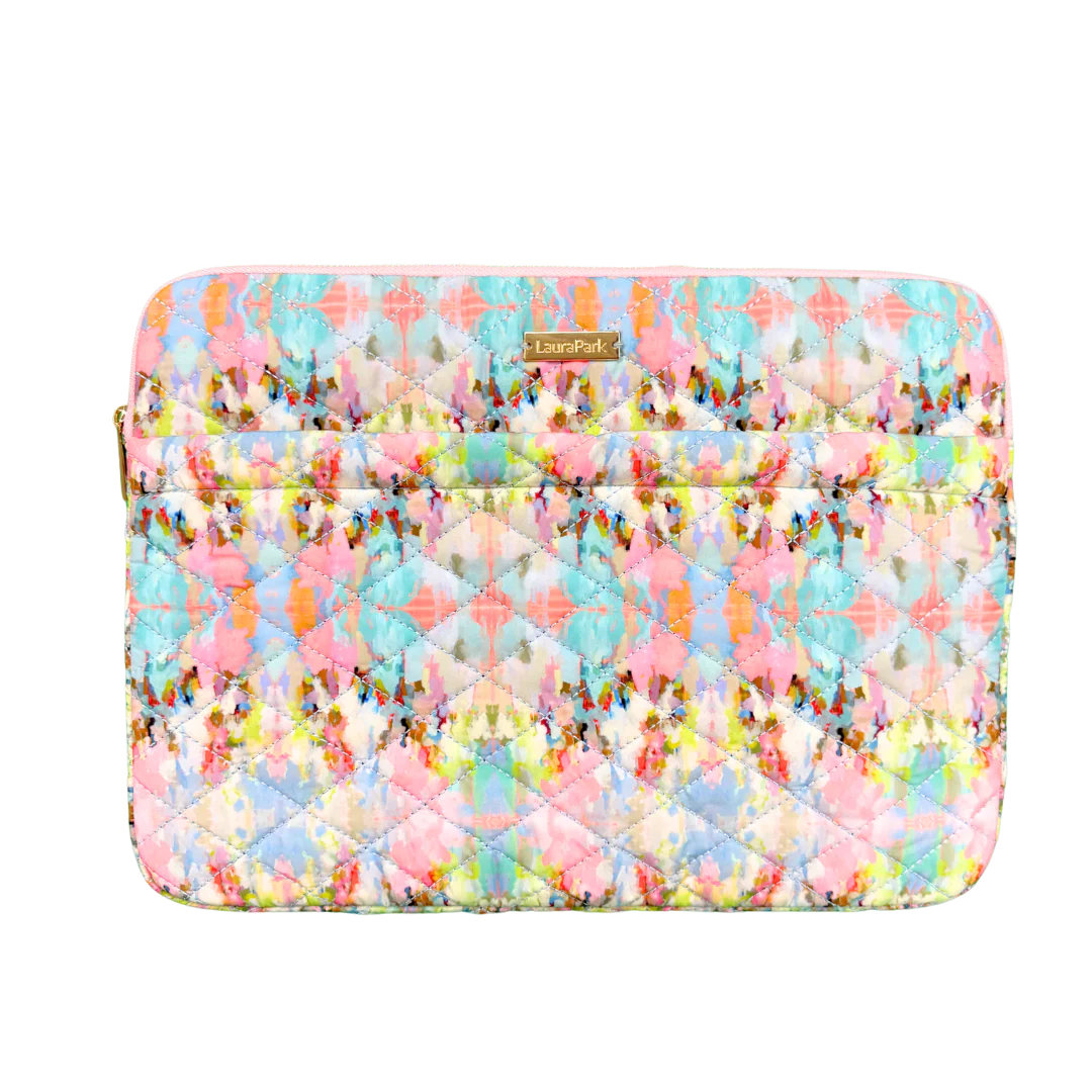 Laura Park/ Quilted Laptop Case/ Brooks Avenue