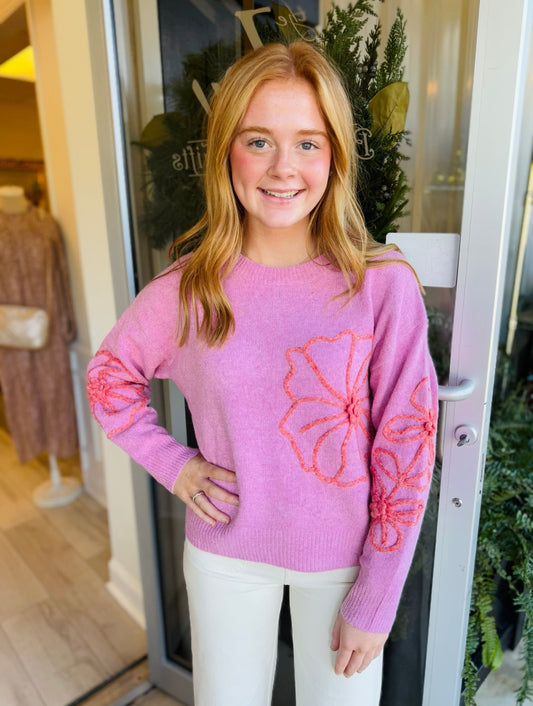 The Fifi Floral Sweater