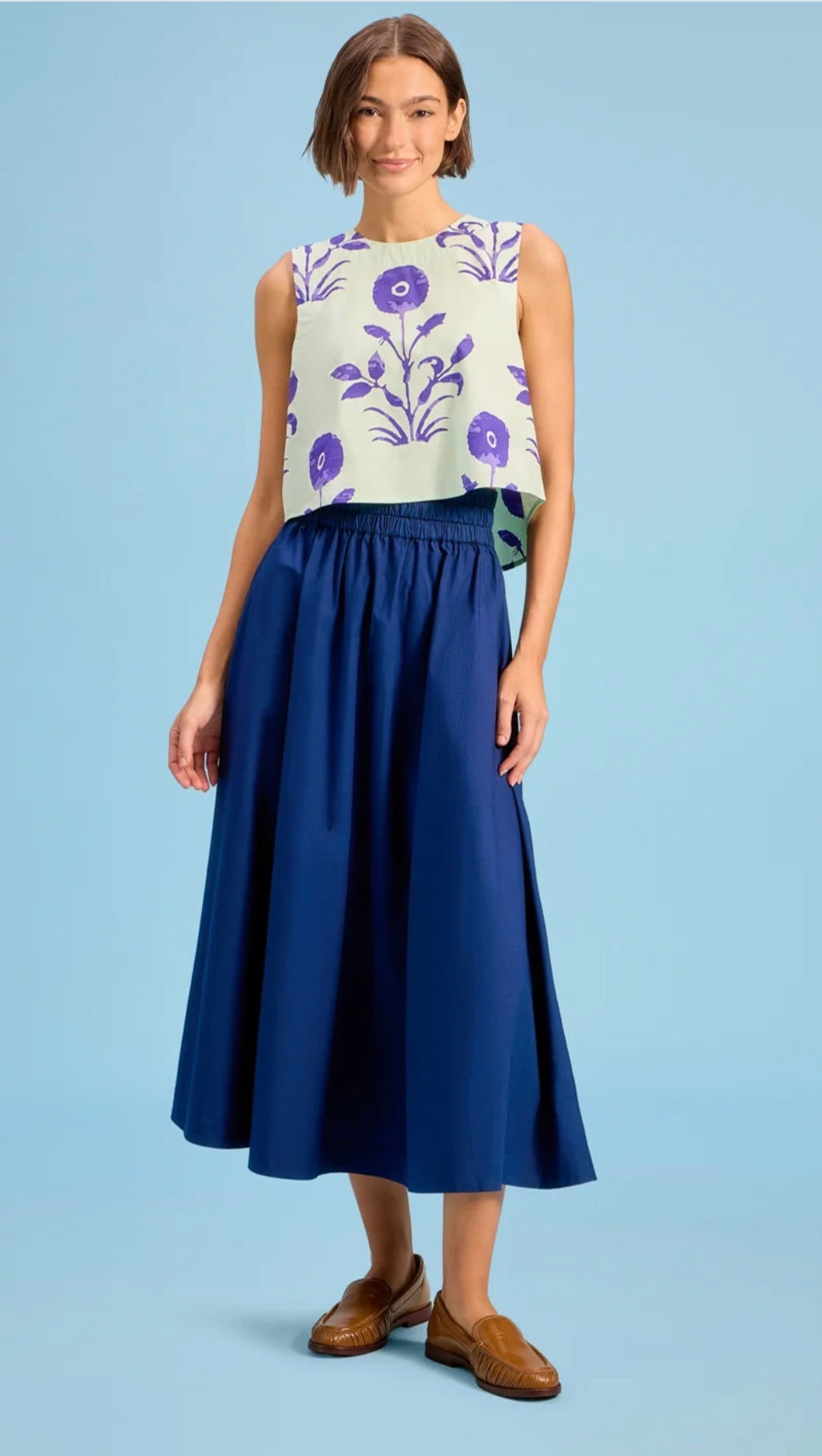 Livro/ The Pavillion Skirt/ Navy