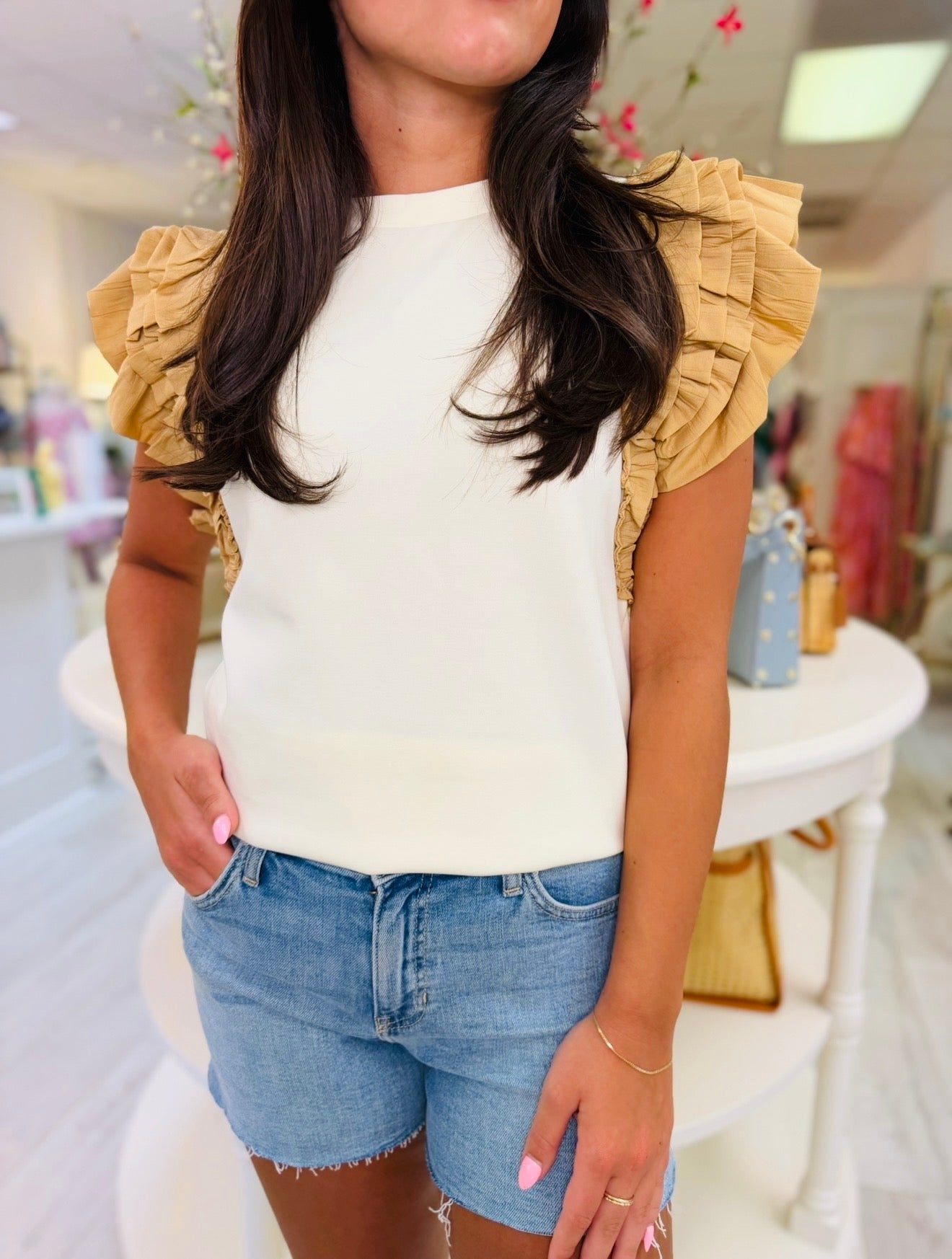 The Ronnie Ruffle Top