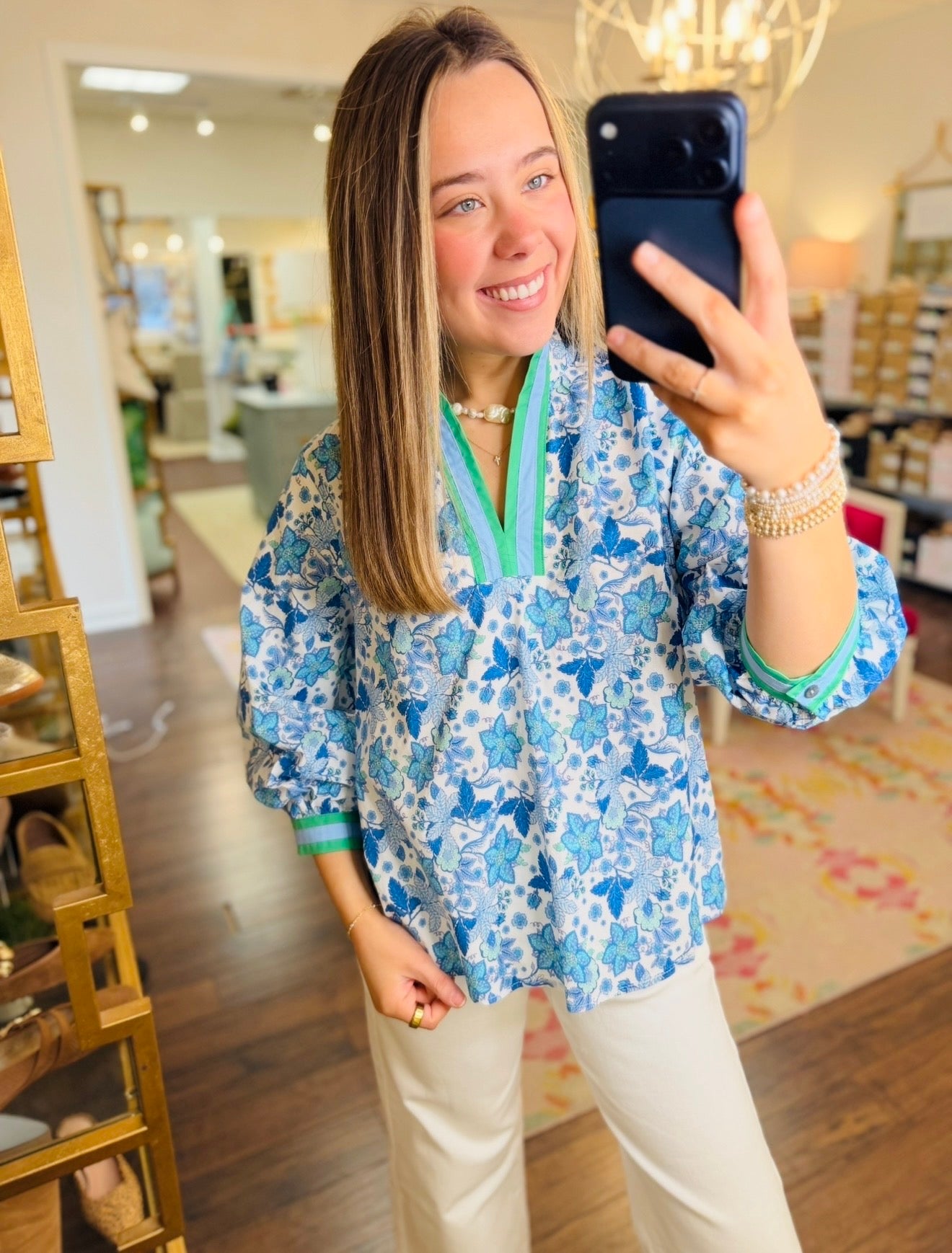 The Frelee Floral Top