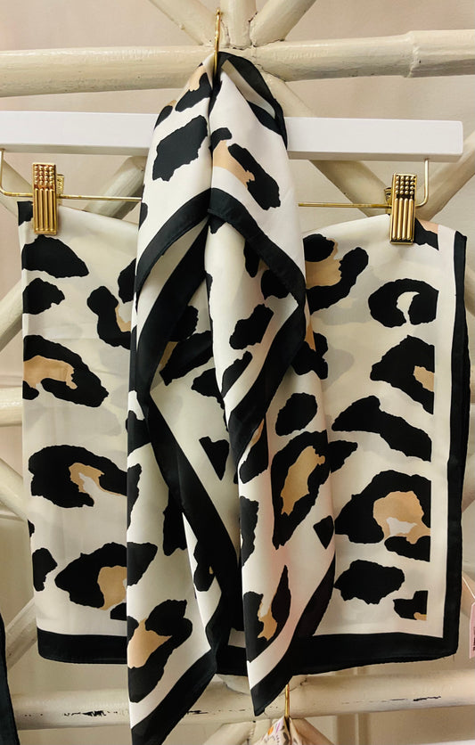 The Lola Leopard Scarf