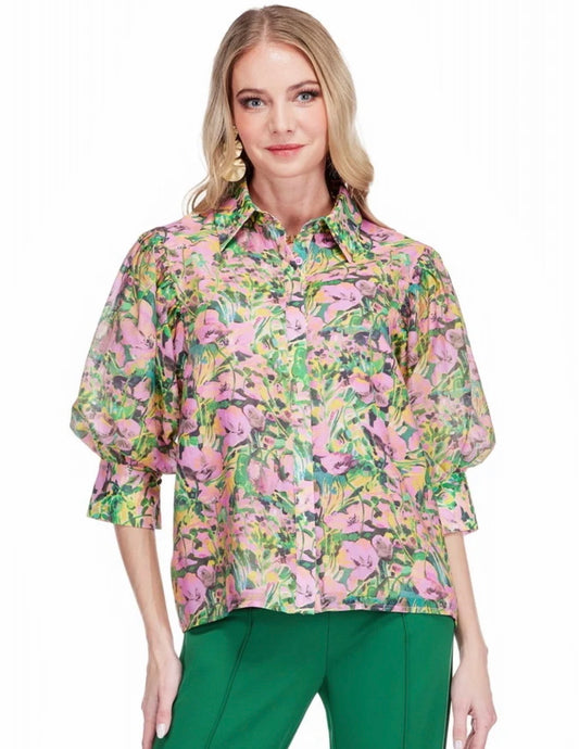 Jade/ The Bloom Rush Blouse
