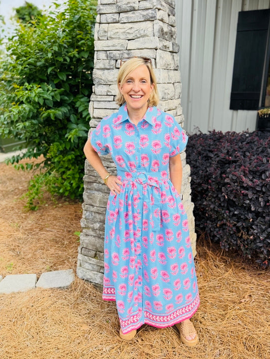 The Preppy Paisley Dress