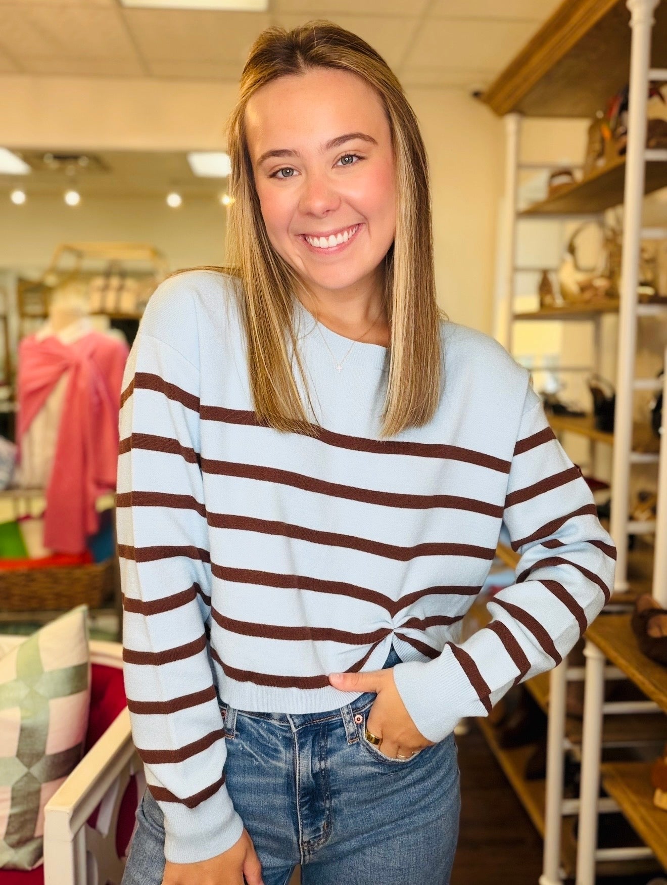 The Stella Striped Sweater