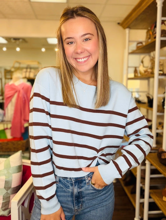 The Stella Striped Sweater