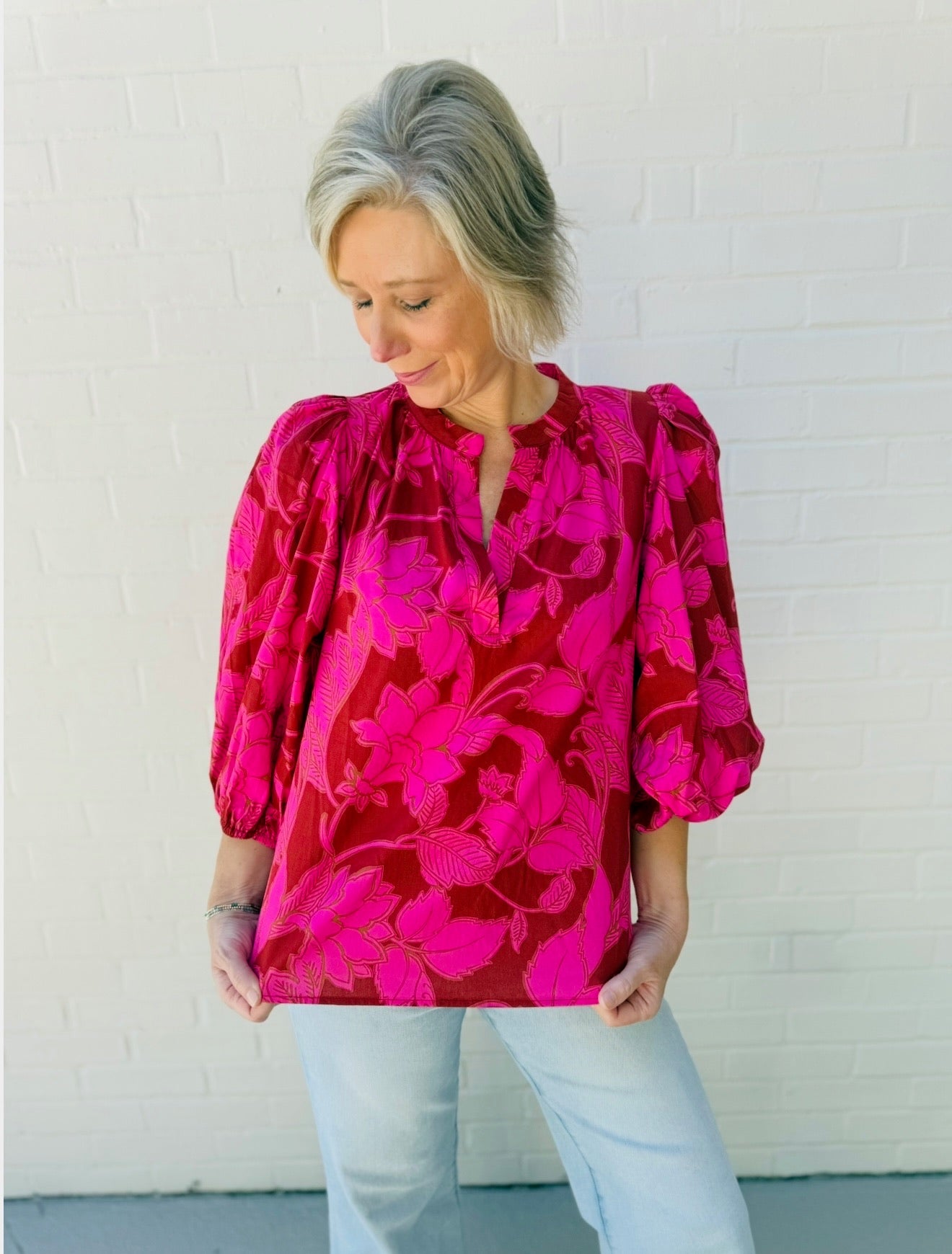 The Craney Split Neck Top