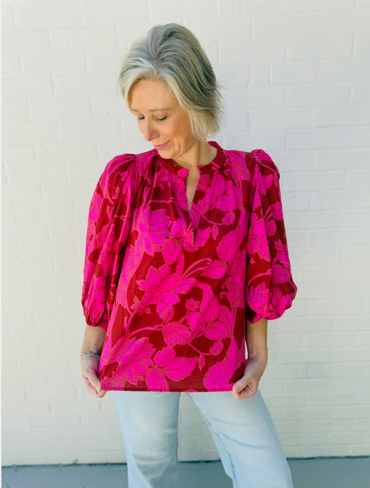 The Craney Split Neck Top