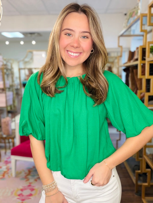 The Grace Gathered Blouse