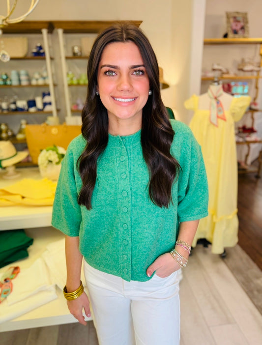 The Bennie Button Sweater