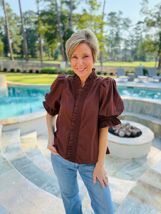 The Raylan Ruffle Top