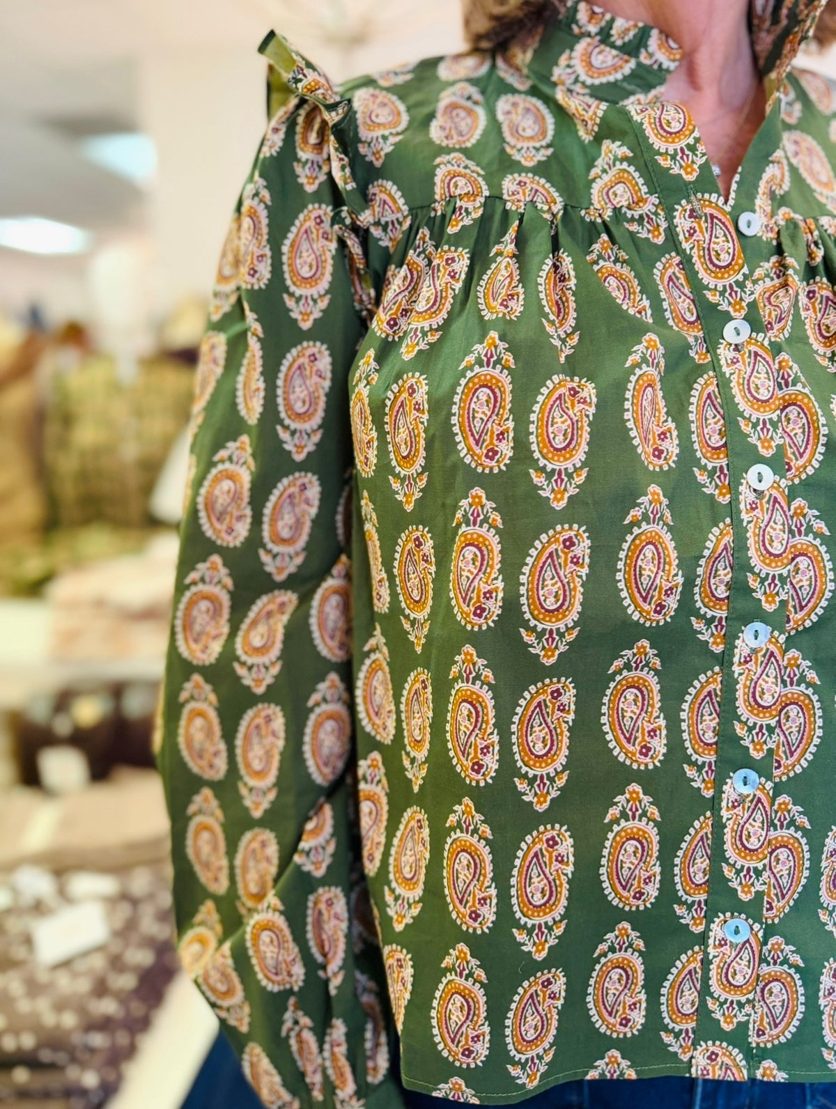 The Pretty Paisley Top