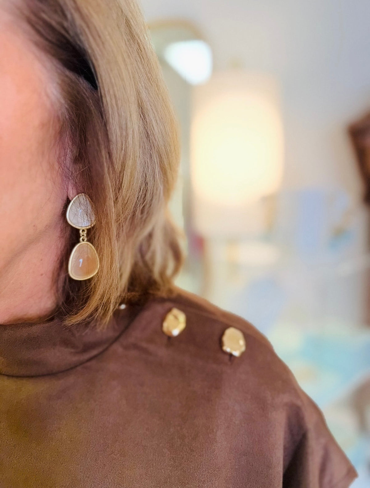 The Sayla Suede Top
