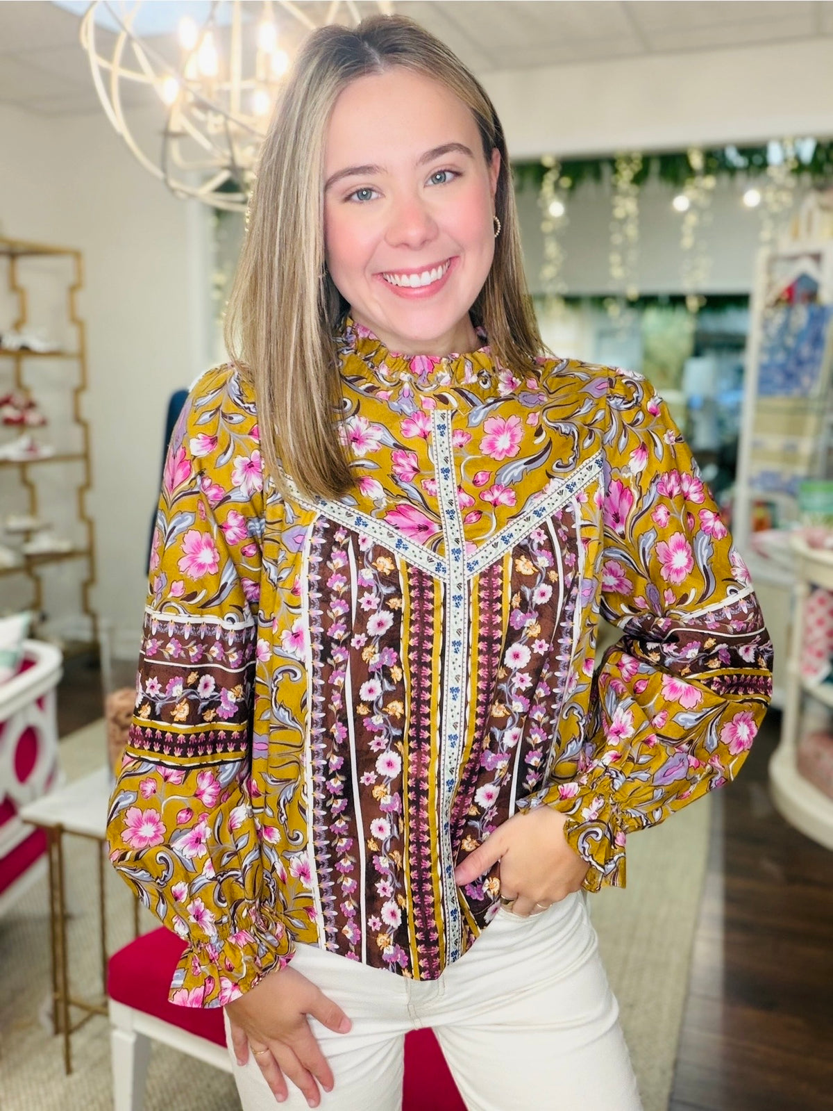 The Prenla Printed Top