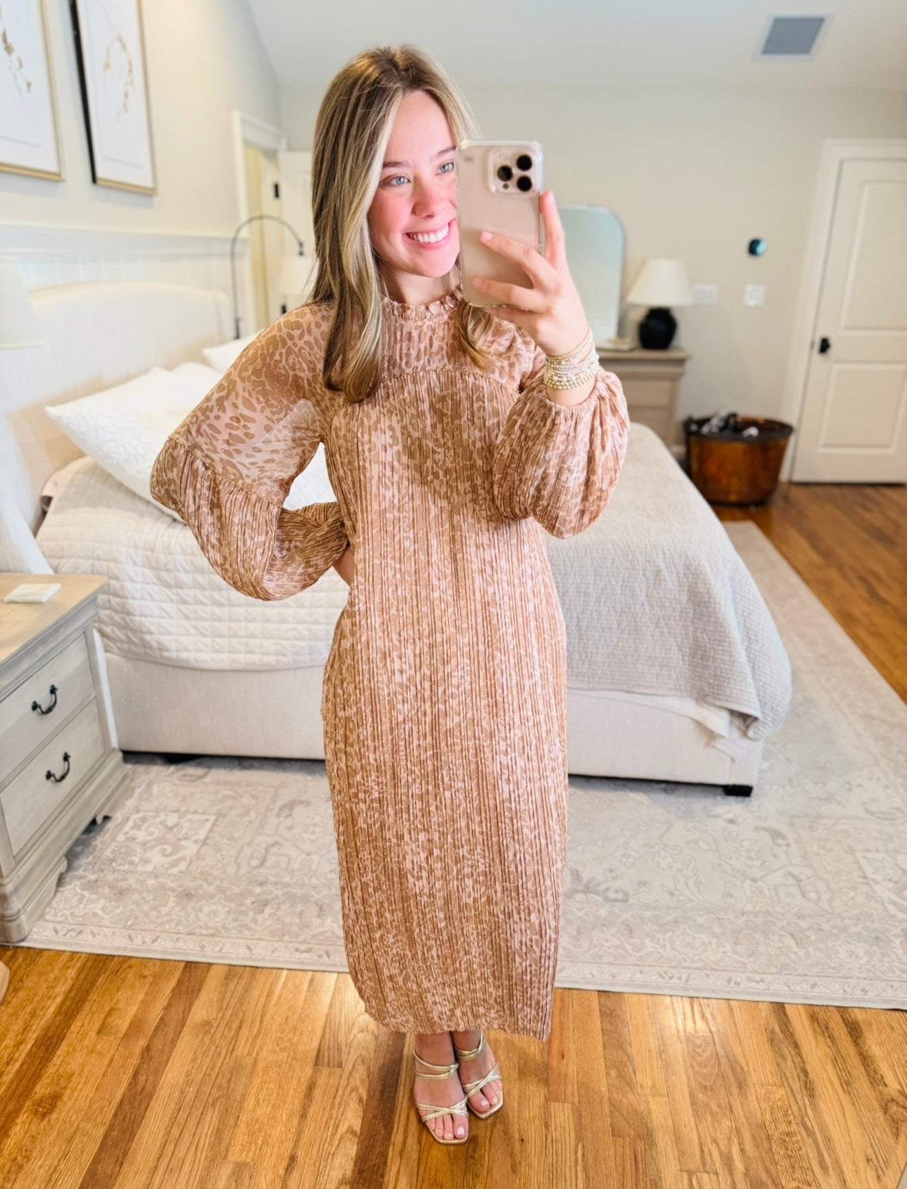 The Cheetah Chiffon Dress