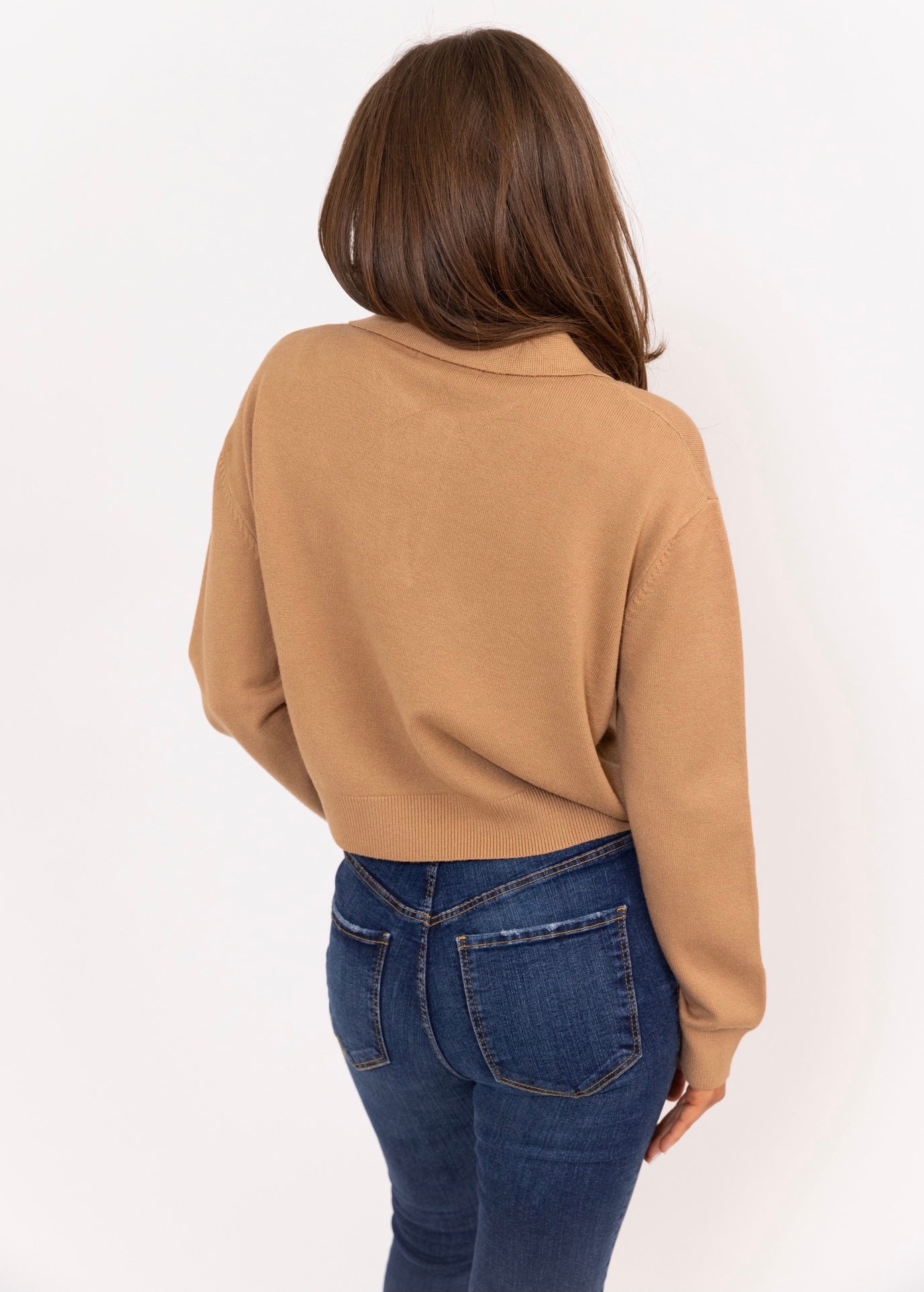 Becky Brown Sweater/ FINAL SALE