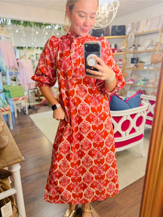 The Pennie Printed Dress