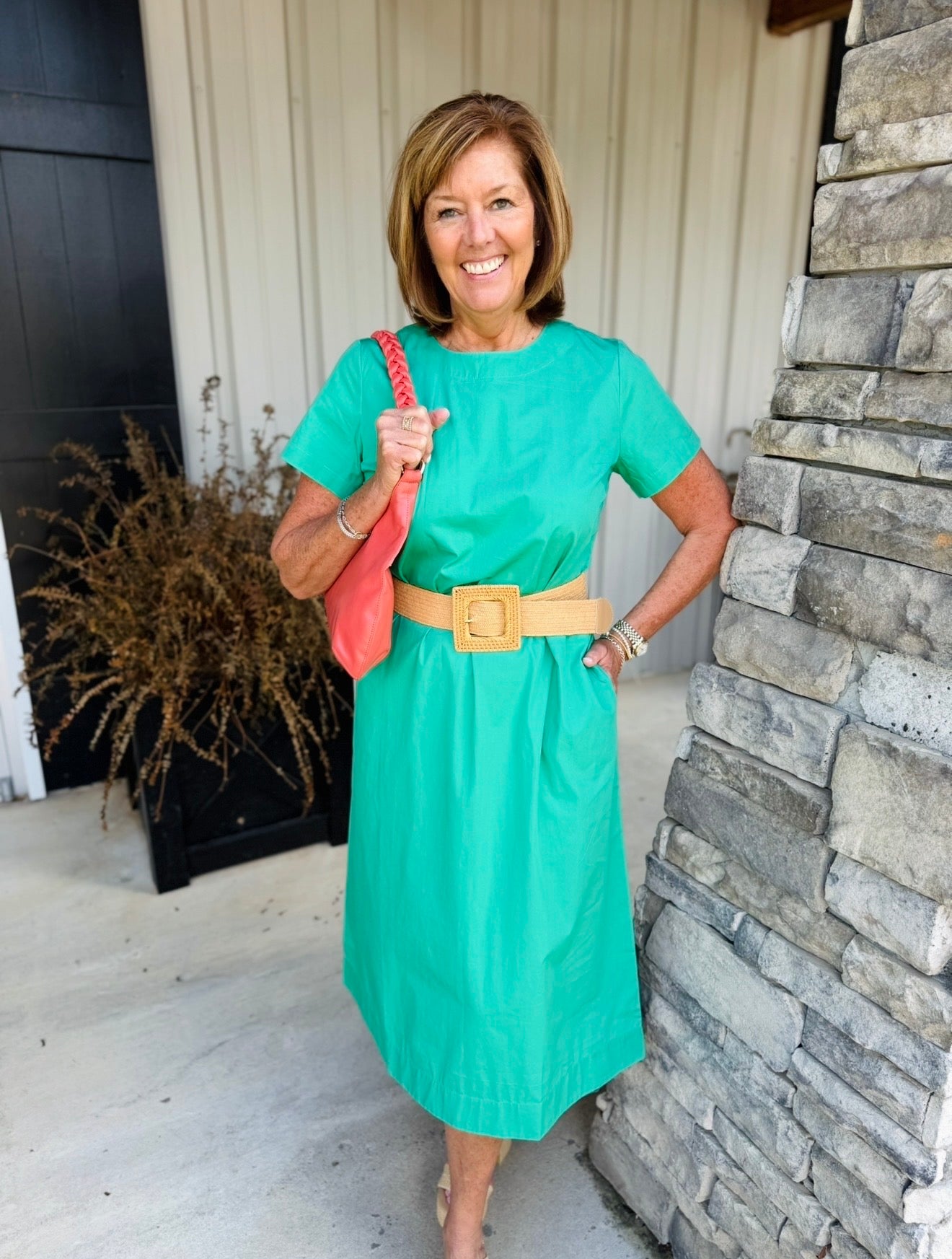 Double A/ The Ellie Dress/ Lagoon/ FINAL SALE